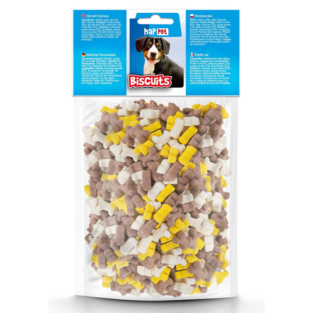 Happet Ciastka Ciasteczka Przysmak dla Psa Kosteczki 150g